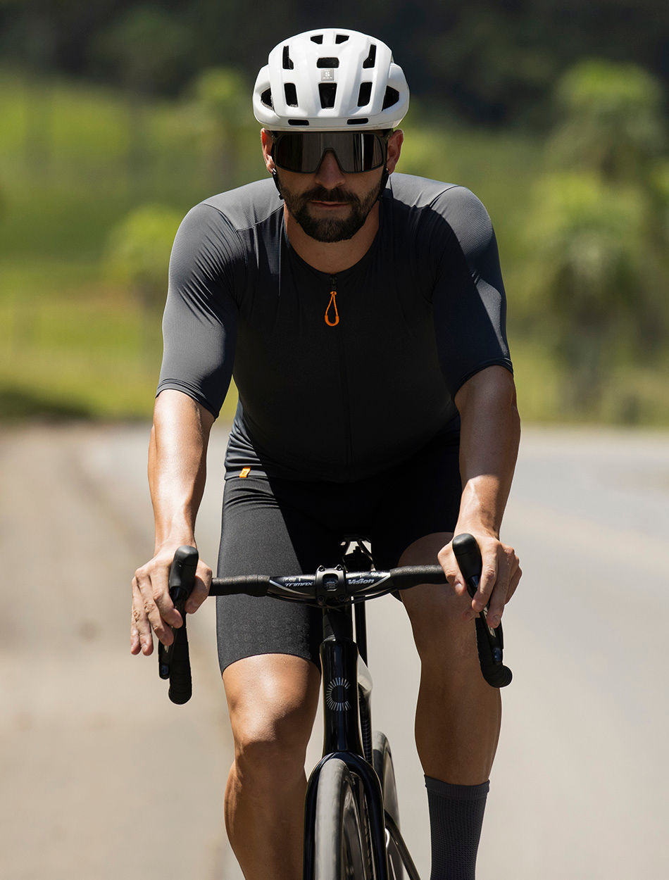 jersey masculina ciclismo poliamida